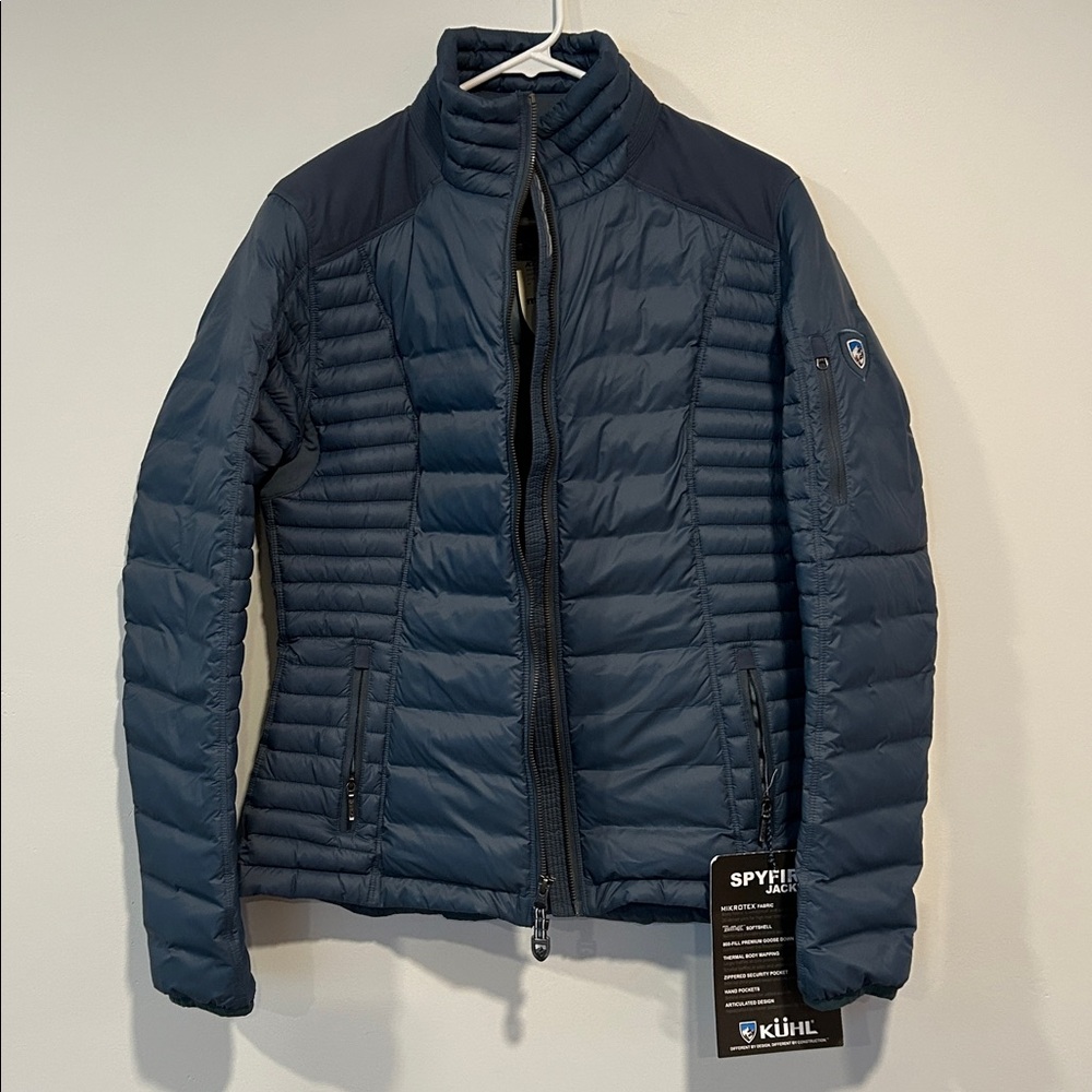 Kuhl Spyfire Jacket- Dusty Blue Sz Medium NWT